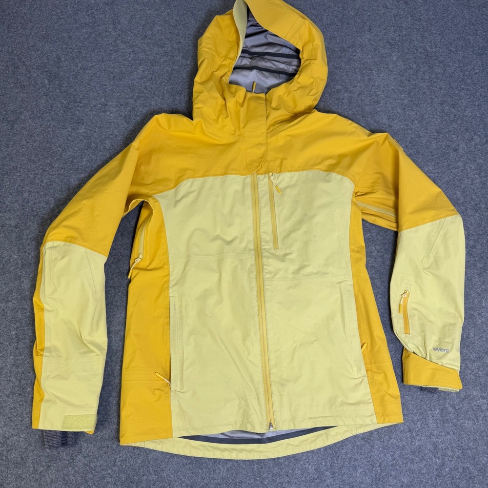 Strafe Aspen Colorado eVent Waterproof Shell Jacket Yellow Womens Medium